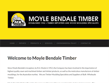 Tablet Screenshot of mbtimber.com